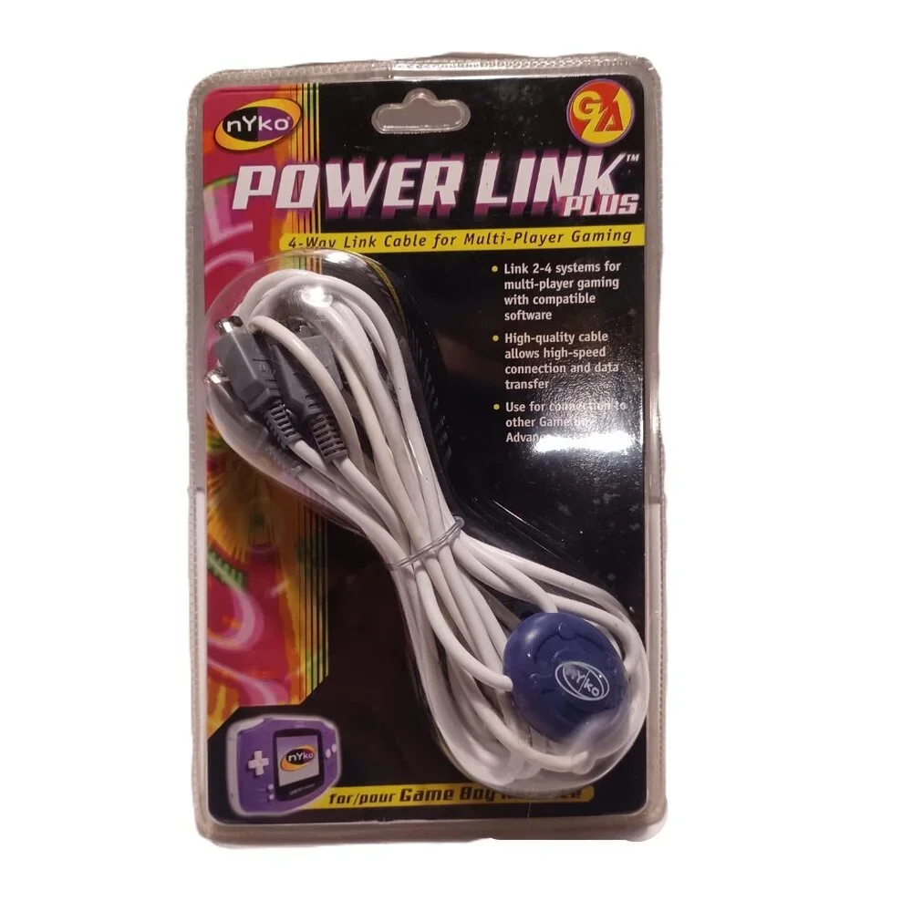 2001 Power Link Plus by Nyko for Game Boy Advance Accessories Brand New/ Sealed